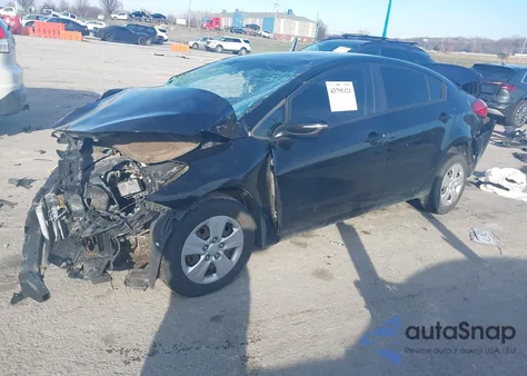 2015 Kia Forte Lx z USA, uszkodzony, nr VIN KNAFX4A63F5340509